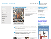 Tablet Screenshot of bayerisches-osteoporose-zentrum.de